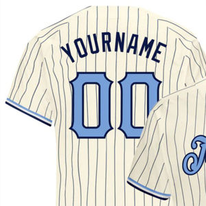 Vente en gros 100% polyester sublimation durable maillot de baseball tissu de haute qualité parfait pour les fans de sports d'équipe et tenues décontractées - Product Image 3