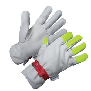 OEM True Safety Goatskin Leather Driver Guantes DE TRABAJO Industrial Leather Guantes DE TRABAJO DE Pakistán Casual Escena aplicable - Product Image 5