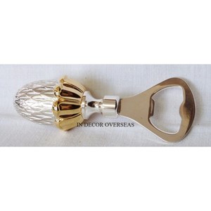 Conception personnalisée et couleur disponible sous-verres poignée pour ouvre-bouteilles de vin et de bière en métal de haute qualité plaqué or de la meilleure qualité - Product Image 6