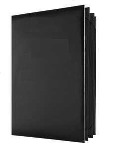 <b>Design</b> <b>Menu</b> Leather Cover with Metal Side Protector Beautifully Designed for 5 Star Hotels - Product Image 2