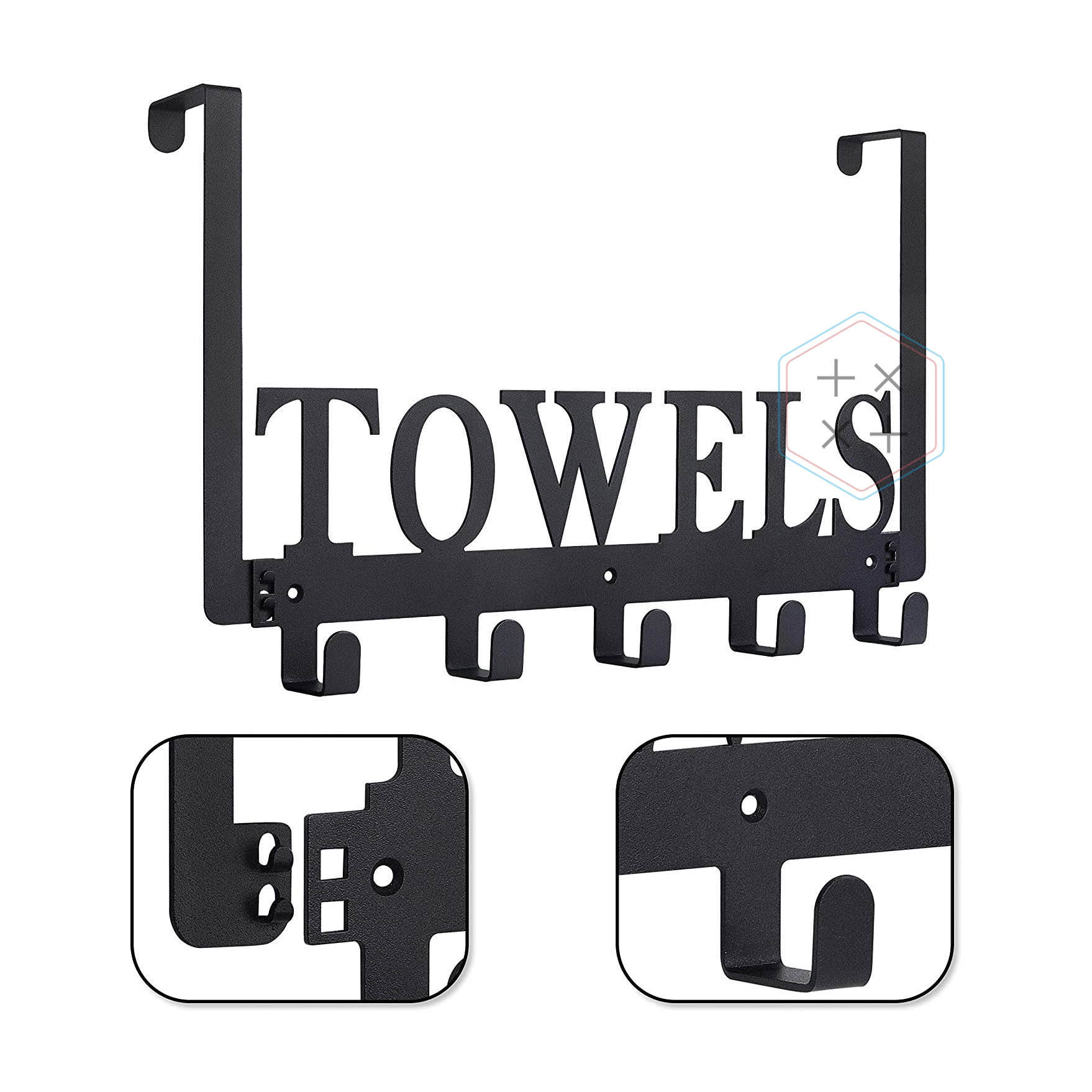 ตะขอแขวนประตู 5 ตัว