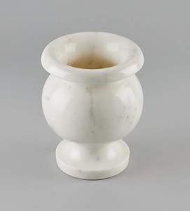 Reliable Manufacturer <b>Decorative</b> Marble Flower Vase For Office Interior Styling Adding Professional And Artistic Stone Touch - Product Image 1