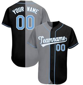 Maillot de baseball personnalisé pour homme, 100% polyester, impression par sublimation, respirant, nom d'équipe personnalisé, sponsor, numéro, hip hop - Product Image 4