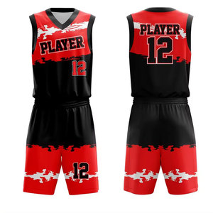 Ensembles d'uniformes de basketball de qualité supérieure, antibactériens, respirants et à séchage rapide pour hommes, comprenant un maillot et un short. - Product Image 2