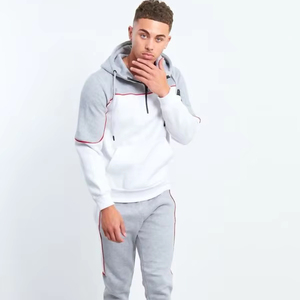 New Arrival Custom Outfit 100%Cotton Tracksuits OEM New Fashion Half <b>Zip</b> <b>Hood</b> High Quality Street Wears Design Jogging Tracksuit - Product Image 1
