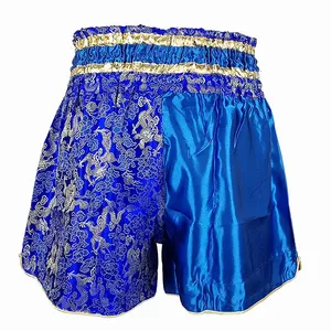 Venta al por mayor de ropa de entrenamiento de los hombres ropa deportiva Kickboxing corto para los hombres Custom Boxing Fight Mma Shorts - Product Image 6