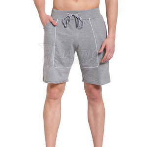 Shorts d'entraînement mi-taille pour hommes, 100 % coton respirant, personnalisables, de haute qualité, pour usage décontracté – Meilleures ventes, Offre Spéciale - Product Image 1