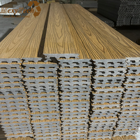 Terrasse extérieure en bois composite WPC moderne, options de couleurs variées, conception sans joint, épaisseur 21 mm, garantie 5 ans et plus