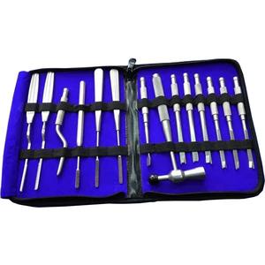 Ensemble d'instruments de chirurgie de bosse de nez 14 pièces Instruments nasaux Manuel de rhinoplastie Acier inoxydable de haute qualité Certifié CE - Product Image 1