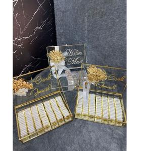 Caja de Joyería Rectangular de Latón y Vidrio Ecológica Hecha a Mano de Lujo con Acabado Dorado, Diseño de Tamaño Personalizable para Almacenamiento de Joyas - Product Image 1