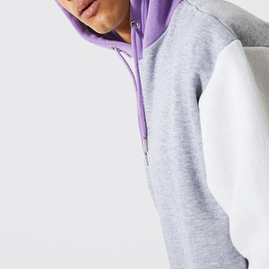 Sweats à capuche tendance pour hommes, personnalisables avec logo, écologiques, à blocs de couleur, de haute qualité, vente en gros, prix abordable, collection 2026 - Product Image 3