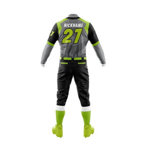 Nuevo Conjunto de Uniforme de Béisbol Personalizado con su Propio Logotipo, Uniforme de Béisbol de Diseño Único Hecho en Fábrica para Adultos - Product Image 6