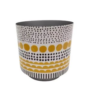 Wholesale Bulk Latest Design Luxury High Quality <b>Metal</b> Round <b>Planter</b> for Home Decor Table Top Indoor <b>Outdoor</b> - Product Image 3