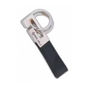 Porte-clés en cuir de bonne qualité avec gravure personnalisable pour les cadeaux personnalisés ou les promotions d'entreprise disponibles à la vente - Product Image 5