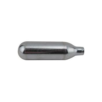 Cartuchos de CO2 de 8g, Grado Alimenticio, 69 bar, Acero al Carbono, Presión de Ruptura de 120 bar, Marcador de Entrenamiento, Lanzador Compacto de Alta Presión