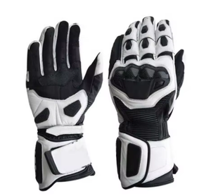 ถุงมือแข่งรถประสิทธิภาพสูงกันลื่นที่หุ้มฝ่ามือหนังพร้อมพิมพ์ลายหน้าจอสัมผัสใช้ได้กับมอเตอร์ครอสกีฬากลางแจ้ง - Product Image 2