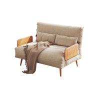 Sofá Cama Moderno y Cómodo que Ahorra Espacio, Sofá Cama Doble Extraíble para Sala de Estar, Sofá Cama Plegable Resistente