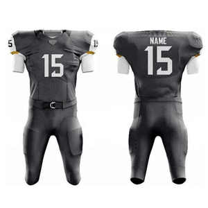 ชุดเครื่องแบบทีมฟุตบอลอเมริกันโพลีเอสเตอร์ระบายอากาศไซส์ใหญ่พิเศษ - Product Image 2