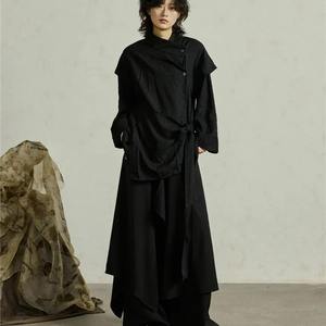 Vêtements d'extérieur décontractés pour femmes à manches longues, nouveau style chinois, design unisexe, anti-rides, pour la saison hivernale - Product Image 3