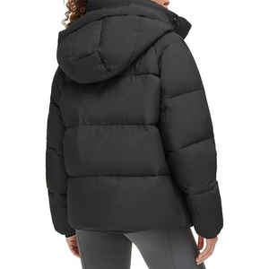Chaqueta Bomber Casual para Mujer, Fabricada en Pakistán, Talla Grande, Relleno de Algodón, Invierno, Tejido de Lona, Botones, Transpirable - Product Image 1