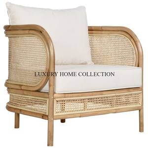 Silla de jardín creativa de nuevo estilo, ratán y hierro, decoración de gran tamaño, silla de muebles de Calidad exclusiva, silla de diseño moderno - Product Image 3