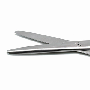เครื่องมือผ่าตัดสเตนเลส14ซม. ดีไซน์โค้งตรงสำหรับใช้ในห้องผ่าตัดในโรงพยาบาลด้วยตนเอง - Product Image 4
