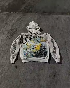 เสื้อฮู้ดสำหรับผู้ชายพิมพ์ลายพิมพ์โลโก้พิมพ์ลายได้ตามต้องการ - Product Image 5