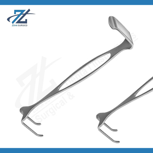 Rétracteur Czerny de haute qualité à double extrémité 171mm de long en acier inoxydable chirurgical manuel certifié CE Fabricant d'instruments - Product Image 2