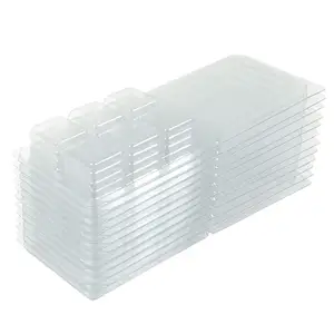 Blister Packing Box Silicone Ice Cube Molds Wax Melt Clamshell Molds Chocolate Soy Wax Melt Tray The Pet Wax Melt Moulds