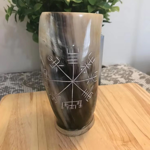 ฮอร์นดื่มไวกิ้งทำมือทำจากธรรมชาติแท้ประเพณี - Product Image 1