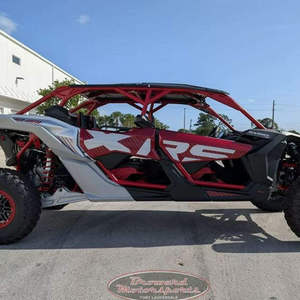 I PRODOTTI PIÙ VENDUTI 2026 Can-Am <span class=keywords><strong>Maverick</strong></span> X3 MAX DS Turbo RR Fiery Red & Hyper Silv UTV - Product Image 6