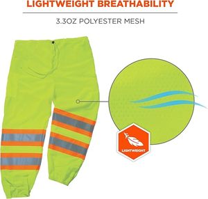 Pantalones de Trabajo de Seguridad Reflectantes de Alta Calidad para Hombre, Pantalones de Alta Visibilidad para Hombre - Product Image 5