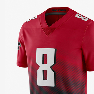 Último Diseño, Camisetas de Fútbol Americano para Hombre, 100% Poliéster, Personalizables, Manga Corta, Secado Rápido, Transpirables - Product Image 2