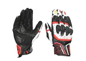 Gants de moto en cuir de chèvre pour homme, hiver et été, compatibles écran tactile, motocross, Sialkot-motorbike-gloves - Product Image 3