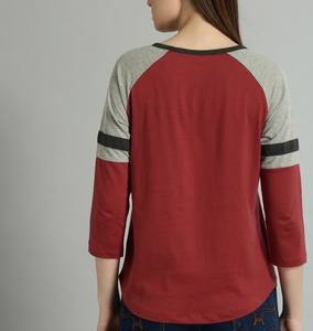 Service OEM Vêtements décontractés imprimés sur mesure pour femmes T-shirts à manches courtes Marque privée pour femmes à bas prix et manches longues - Product Image 2