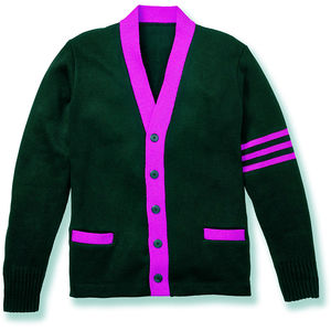 Suéter Cárdigan de Manga Larga para Mujer, de Algodón, Personalizado, Transpirable, Informal, para Invierno, Venta Directa de Fábrica, Servicio OEM - Product Image 4