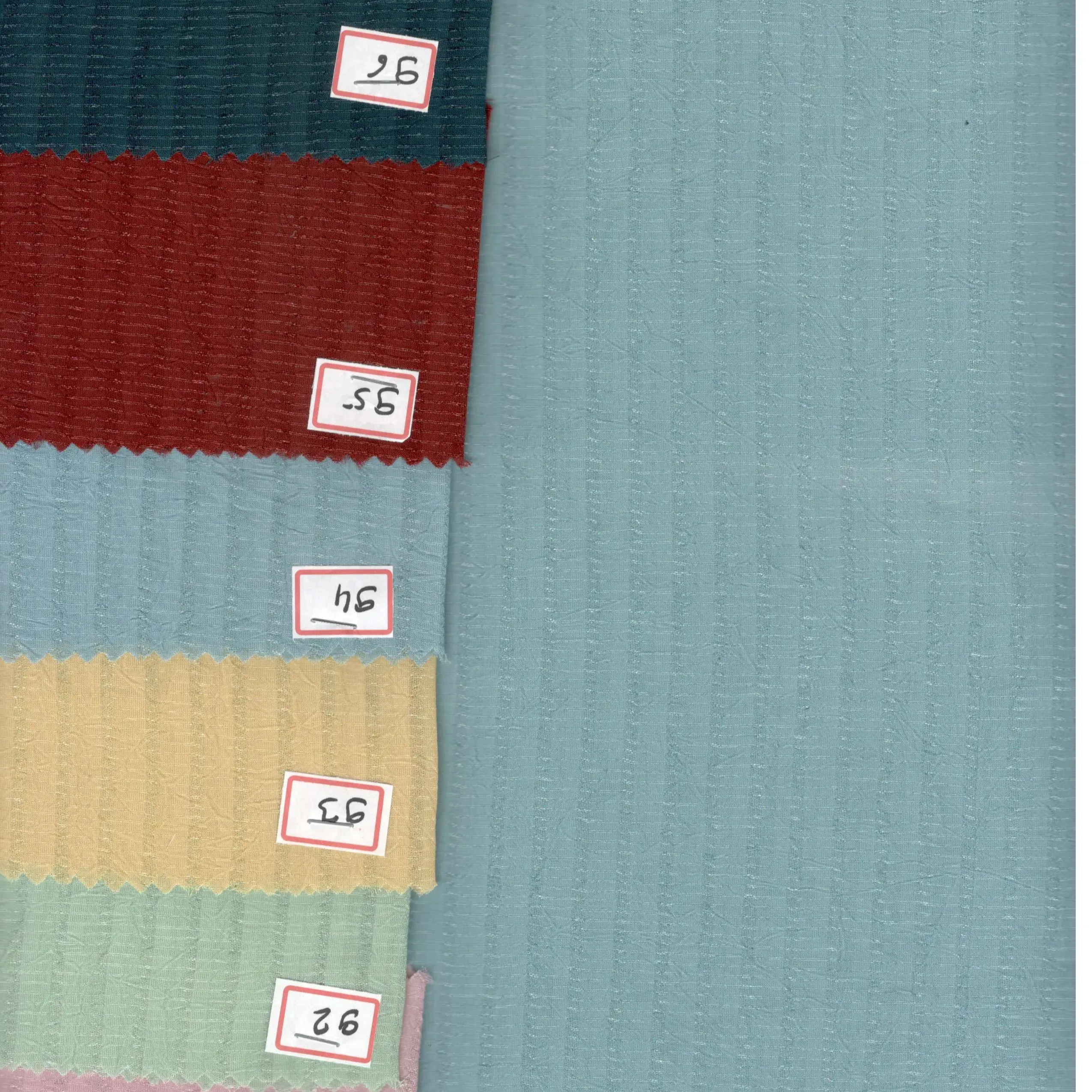 Giyim dokuma POLYESTER kumaş için kumaşlar şeker ezmek genişliği 56 "sınıf kaliteli kumaş prim giyim kullanılan