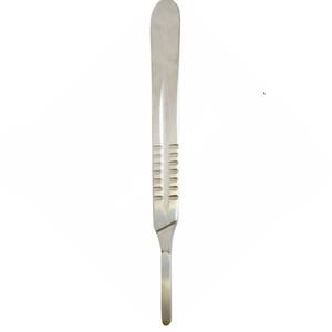 เครื่องมือผ่าตัดแบบแมนนวลคุณภาพพรีเมี่ยมหมายเลข4น้ำหนักเบามีที่จับพื้นฐานสำหรับผู้เชี่ยวชาญทางการแพทย์ - Product Image 6