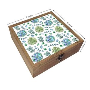 Caja de Joyería de Madera Personalizada Exclusiva con Impresión, para Almacenamiento de Joyas de Primera Calidad, Superficie Artística Hecha a Mano, Venta al Por Mayor - Product Image 6