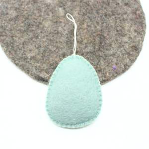 Huevo de Pascua hecho a mano de fieltro, huevo de Pascua de fieltro de lana, huevo de Pascua de fieltro de tamaño personalizado, huevo de Pascua de fieltro hecho a mano 100% lana - Product Image 5