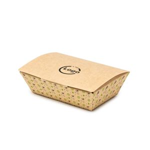 Recycled Cake and Cupcake <b>Box</b> B-<b>BOX</b> 85x14.5x5 cm with Glossy Lamination for Sandwiches and Gifts - Product Image 4