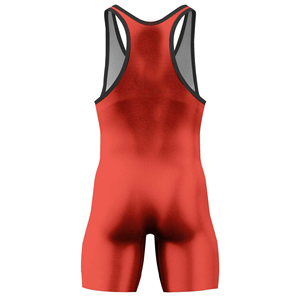 Combinaison de lutte pour hommes en tissu polyester de qualité supérieure pour les équipes sportives américaines, justaucorps de lutte pour hommes en tissu extensible de haute qualité - Product Image 6