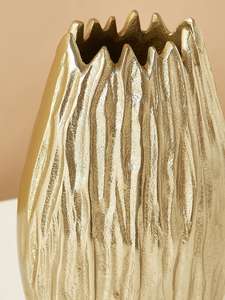 Florero de Aluminio Hecho a Mano de Diseño Moderno, Florero Decorativo para Mesa, Hogar, Bodas, Navidad, para Decoraciones Festivas - Product Image 3