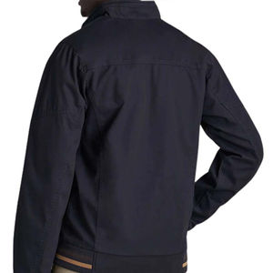 Bomber Jacket Polyester/Cotton Sport Casual Men's Baseball Jacket Windproof Custom Logo Front Full <b>Zip</b> Autumn Canvas - Product Image 5