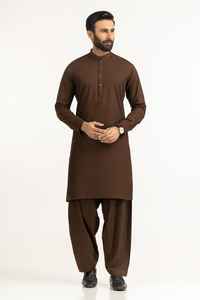 Salwar Kameez en polyester/coton pour homme, manches longues, design ethnique moderne, haute qualité, séchage rapide, respirant, grande taille, vêtements décontractés - Product Image 5