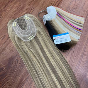Extensiones de Cabello Liso de Vietnam, Color Castaño Claro, con Cutícula Alineada, Sin Enredos ni Caída, Tendencia de Enero - Product Image 1