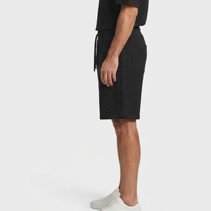 Wholesale 100% Cotton <b>Black</b> Casual <b>Short</b> High Quality Oversized Fitness Running Baggy French Terry Workout Custom <b>Shorts</b> for <b>Men</b> - Product Image 5