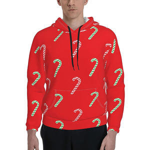 Custom Christmas Hoodie Pullover Winter Sweatshirt Allover Printed Christmas Hoodie for Men Women <b>Warm</b> <b>Fleece</b> Christmas Hoodie - Product Image 1