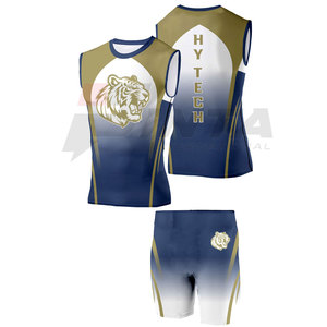 Uniforme de piste en tissu doux de style unique Ensembles de course de nouvelle conception Uniforme d'athlétisme à faible quantité minimale de commande - Product Image 1