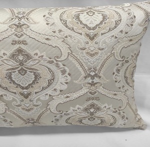 ปลอกหมอนผ้าแจ็คการ์ดแบบยุโรป40x40ดีไซน์สีแดงเข้มเทคนิคการทอสำหรับตกแต่งโรงแรมและบ้าน - Product Image 5